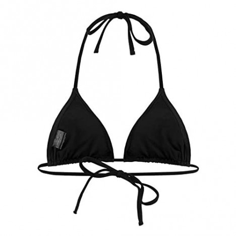 Ocean Blues Women's Light-Support String Bathing Suit Triangle Bikini Top