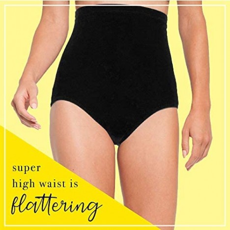 Anne Cole Women's Color Blast Solids Super High Waist Shape Control Bikini Bottom