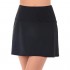 Miraclesuit Women's Swimwear Fit and Flair Swim Skirt Tummy Control Bathing Suit Bottom with Zippered Pocket