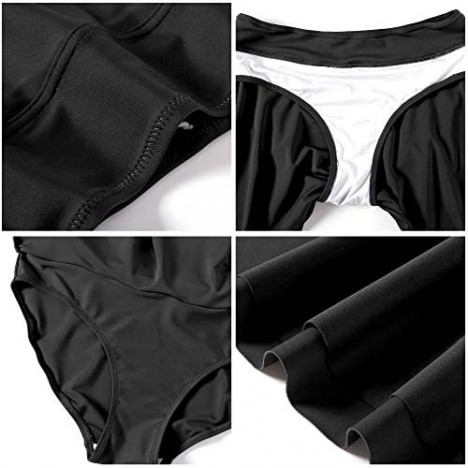 Womens Swim Skirt Swimsuit/Bathing Suit/Bikini/Tankini Bottom with Built in Brief