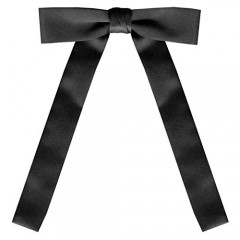 Black Satin Western Kentucky String Tie