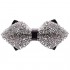 Rhinestone Diamond Tip Bow Ties - Pre Tied Sequin Bowties with Adjustable Length - Huge Variety Colors Available