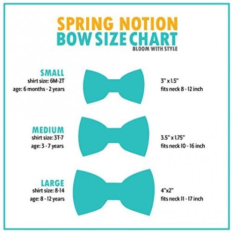 Spring Notion Men's Cotton Floral Printed Bow Tie