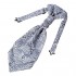 Jacquard Silk Ascot Tie Cravat For Men Pattern Pretied Cravat Tie Gray Tall Formal Western ERB1B08E Epoint Gainsboro Dim Gray