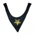 Order of the Eastern Star Satin Masonic Cravat - [Black]