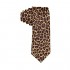 Fashion Cool Cheetah Leopard Necktie for Men  Casual Gentleman Necktie  Suit Ties