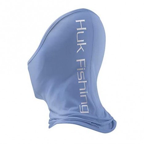 HUK Men's One Size Fits All Neck Gaiter | Face UPF 30+ Sun Protection Carolina Blue 1