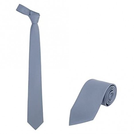 JNJSTELLA Men's Classic Solid Color Necktie 3.15 Tie