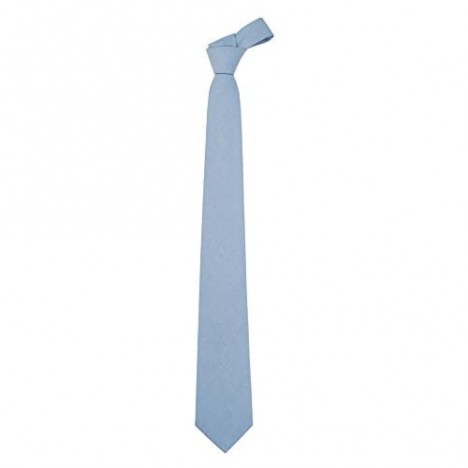 JNJSTELLA Men's Cotton Solid Necktie 3.15 Tie