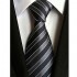 Letsmeet Men's Classic Stripe Tie Silk Necktie Formal Party College Daily Jacquard Woven Business Neckties