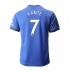 Crbooges Kante #7 Home 2020-2021 Season Mens Soccer Sportswear T-Shirts Jersey Color Blue