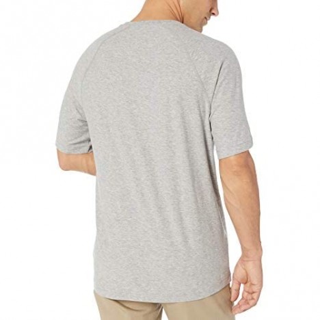 Essentials Men's Regular-fit Slub Raglan Crew T-Shirt