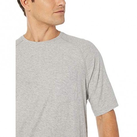 Essentials Men's Regular-fit Slub Raglan Crew T-Shirt