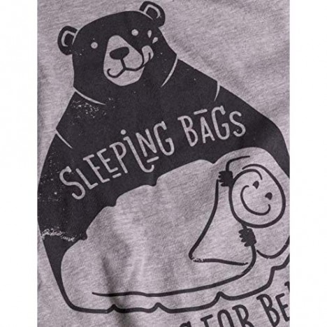 Sleeping Bags are Burritos for Bears | Funny Hiking Hiker Camping Camper Outdoors Men Women Graphic Shirt