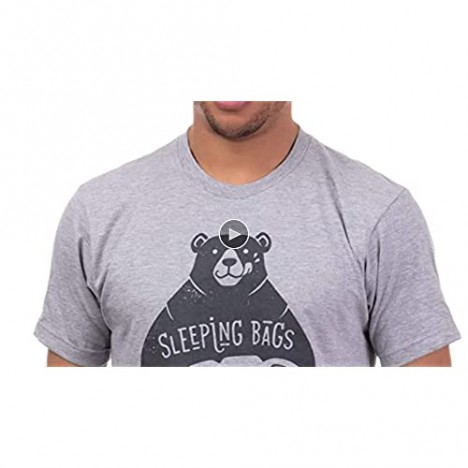 Sleeping Bags are Burritos for Bears | Funny Hiking Hiker Camping Camper Outdoors Men Women Graphic Shirt