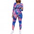 ETCYY Women's Two Piece Outfits Tracksuit Long Pants Sets Long Sleeve Sexy Workout Yoga Athletic Sweatsuit Jumpsuits