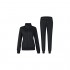 M.O.N.G Women's Solid Cotton Sweatsuit 2Piece Sport Active Casual Long Sleeve Sweatshirt & Sweatpant Zip up Outfit Tracksuit