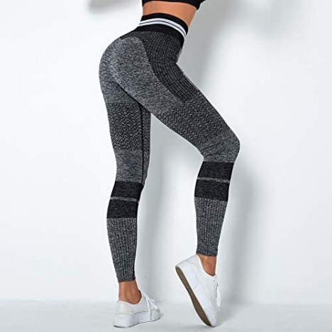 Womens 2 Pieces Outfits Seamless Yoga Outfits Tops and Leggings Workout Set Tracksuits
