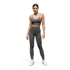 Women’s Yoga Outfits Set Workout Tracksuits Sports Bra High Waist Legging Active Wear Athletic Clothing Set