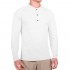 CC Slim Fit Long Sleeve Henley Shirts for Men | Mens Henley Long Sleeve T Shirt