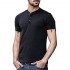 Lotmat V Neck Shirts for Men Buttons Big and Tall Athletic Henley T-Shirts Slim Fit Short Sleeve