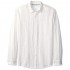 Essentials Men's Regular-Fit Long-Sleeve Linen Cotton Shirt