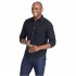 UNTUCKit Sherwood Black - Untucked Shirt for Men  Long SleeveLarge