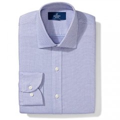  Brand - Buttoned Down Men's Slim Fit Spread Collar Pattern Dress Shirt