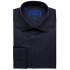 David Donahue Mens Trim Fit Long Sleeve Micro Textured Button Up Dress Shirt