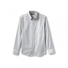 Lands' End Men's Traditional Fit No Iron Twill Shirt