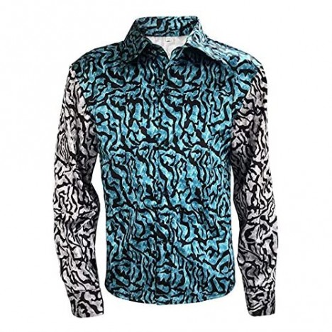 Mens Tiger King Shirt Joe Exotic Button Dress Shirt
