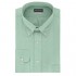 Van Heusen Men's Regular Fit Gingham Button Down Collar Dress Shirt  Green Chicory  Small