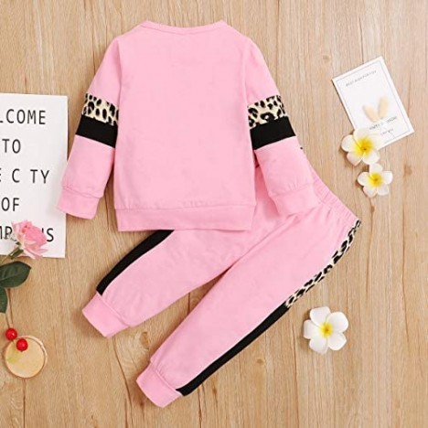 Baby Girl Clothes Toddler Girl Clothing Love Heart Sweatshirt Top and Ruffle Pant Headband 3pc Infant Outfit Set