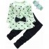 BINPAW Toddler Baby Girls Cute Tunic Tops and Leggings 2PC Clothes Outfit Set