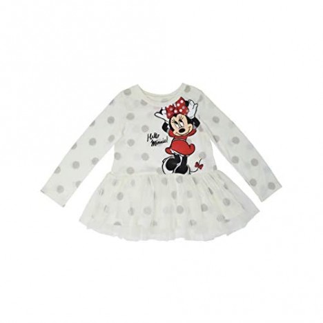 Disney Minnie Mouse Girls T-Shirt and Tulle Leggings Set