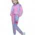 HMBEIXYP Girl's 2pc Sweatshirts Hooded Pullover Tops and Pants