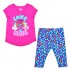 Universal Trolls Girl's 2-Pack Poppy Printed Graphic Tee Shirt and Leggings Set for Toddlers