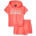 Limited Too Girls' 2 Piece Active Fashion Top and Skort Set