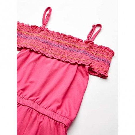 Limited Too Girls' 2 Piece Rib Knit Fashion Top and Denim Short Set
