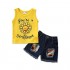 Little Girls Sunflower Sleeveless Tank Top + Denim Shorts Toddler Kids Summer Clothes 2Pcs Outfits Set 1-6T