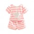 Mud Kingdom Little Girls Short Outfits Stripe Cute Star Summer Holiday