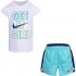 Nike Girls' Dri-Fit 2-Piece Shorts Set Outfit