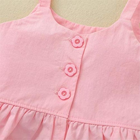 Toddler Baby Girls Summer Short Set Ruffle Shirt Crop Top + Striped Floral Shorts Pants 2pcs Outfits
