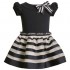 Bonnie Jean Little Girls' Knit Top To Ribbon Skirt