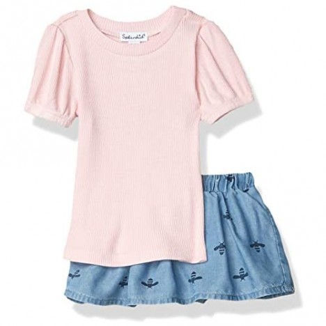 Splendid Girls' Kids' Short Sleeve Skirt Set