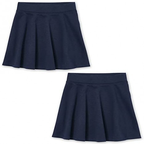The Children's Place Girls' Uniform Skort Pack of Two