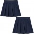 The Children's Place Girls' Uniform Skort  Pack of Two