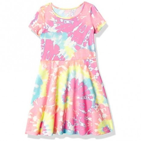 The Children's Place Toddler Girls' Short Sleeve Pleated Dresses