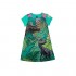 Universal Studios Girls Jurassic World Dinasaur in The Jungle Fashionable Multicolored Graphic T-Shirt Dress