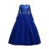 DOCHEER Fancy Girls Dress Tulle Lace Wedding Bridesmaid Ball Gown Floor Length Dresses